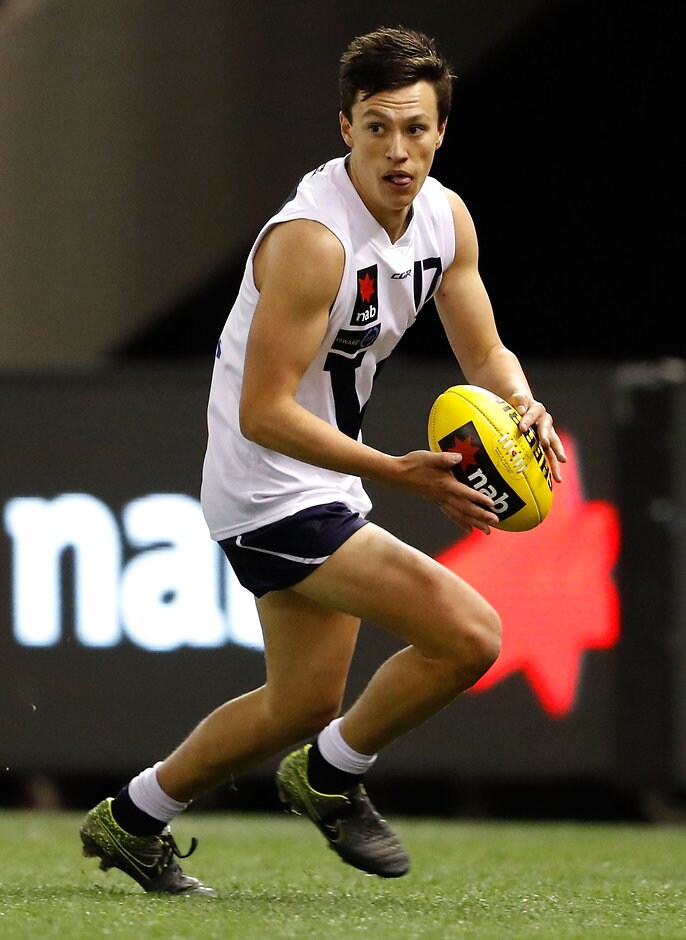 AFL 2016 U18 Championship - SA v Vic C MELBOURNE, AUSTRALIA - JUNE 24: Hugh McCluggage of Vic Country in action during the Under 18 Championship match between South Australia and Vic Country at Etihad Stadium on June 24, 2016 in Melbourne, Australia. (Photo by Adam Trafford/AFL Media)